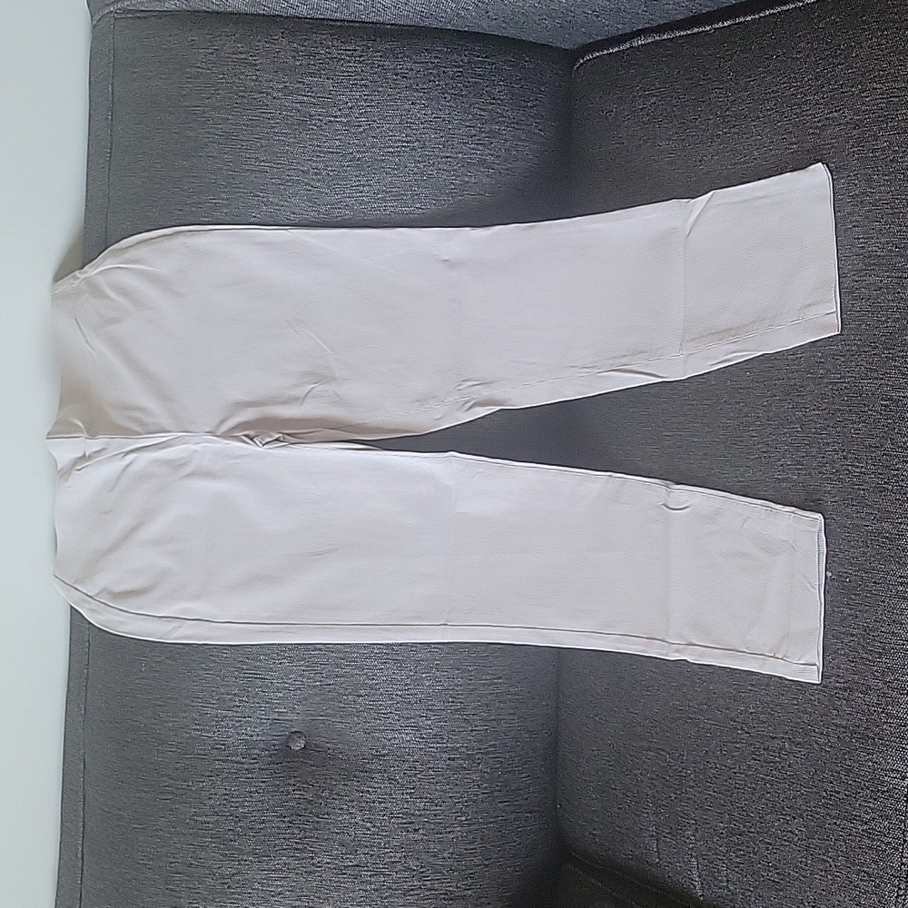 Classic stripe dress ankle pants